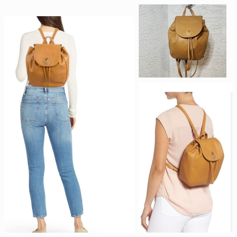 Longchamp Cavalcade Leather Backpack - image 2